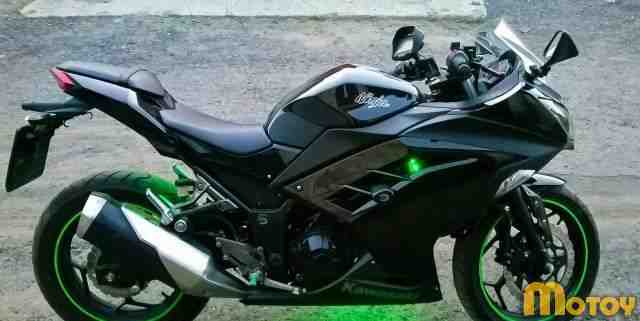 Кавасаки Ниндзя 300 2013 черный Кавасаки Ниндзя 300 2013 черный
