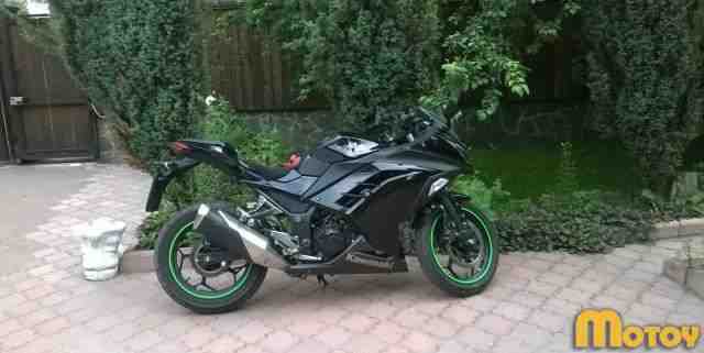 Кавасаки Ниндзя 300 2013 черный Кавасаки Ниндзя 300 2013 черный