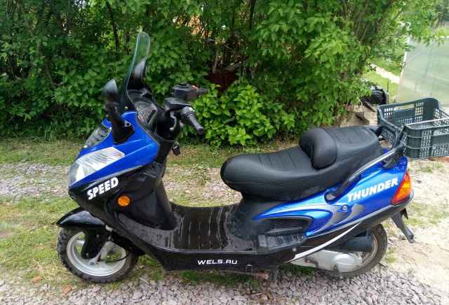 Скутер Велс Тундер 50 CC Скутер Велс Тундер 50 CC