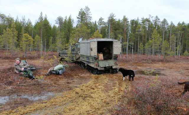 Вездеход лось Вольво BV202 Вездеход лось Вольво BV202
